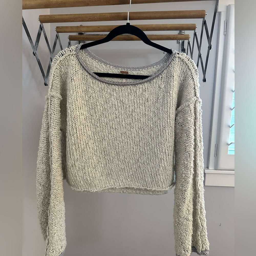 Cropped We The Free sweater. Smoke free home.
